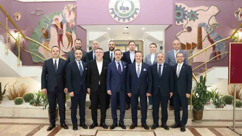 Denizli'de Sanayi İş Birliği Ziyareti