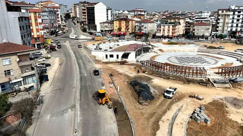 Çayırova Kavşak Düzenlemesi Tamamlanıyor