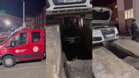 Yenişehir'de Motor Bölümüne Sıkışan Kedi İçin İtfaiye Seferber Oldu