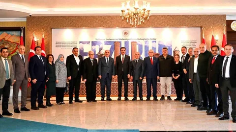 Erzurum Kent Konseyi'nden Vali Baruş'a Ziyaret
