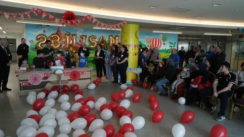 Erzurum'da 23 Nisan Coşkusu Yaşandı