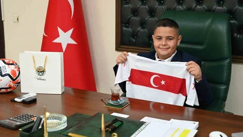 Eskişehir'de Küçük Başkan Makamda