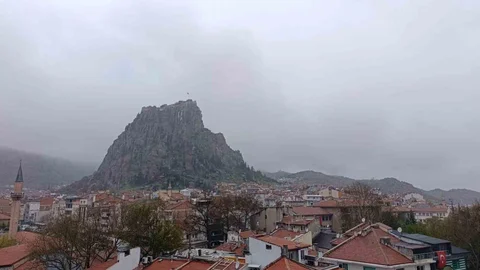 Afyonkarahisar'da Yağış Etkili Oldu