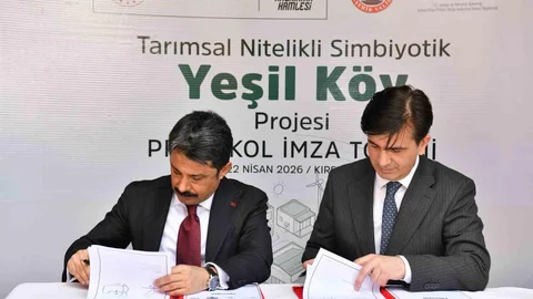 Kırşehir'de Yeşil Köy Projesi İmzalandı