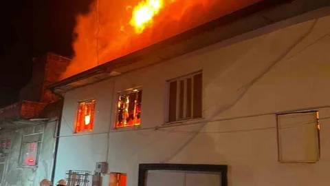 Bursa'da Yangın Faciası