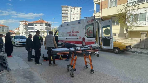 Karaman'da Motosiklet Kazası