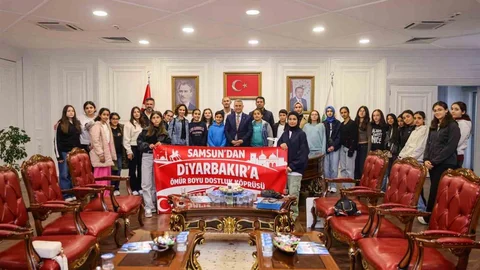 Samsun'da Öğrenci Ziyareti