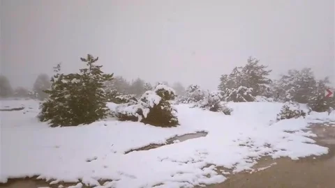 Eskişehir'de Bahar Karı Sürprizi