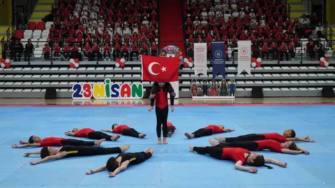 Kırıkkale'de 23 Nisan Coşkusu