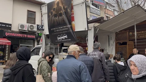Bursa’da Taksicilerden Anma Etkinliği