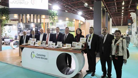 Gaziantep'ten Coğrafi İşaretli Ürünler Sergilendi