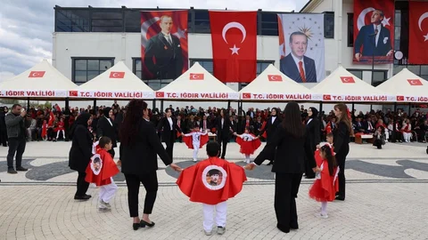 Iğdır'da 23 Nisan Kutlamaları