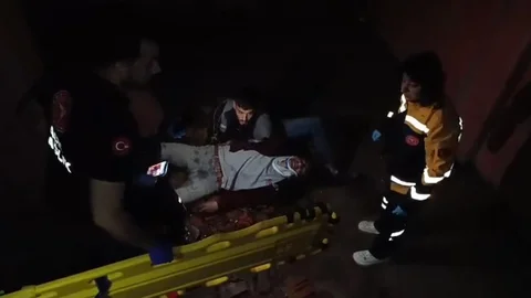 Adıyaman'da Merdiven Kazası