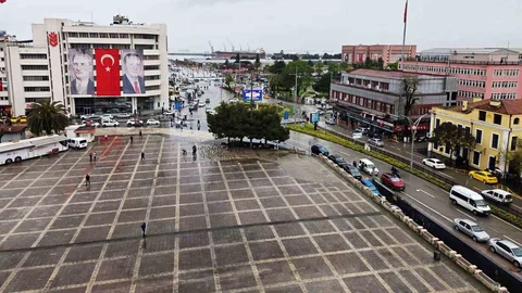 Samsun Yağış Rekoru Kırdı