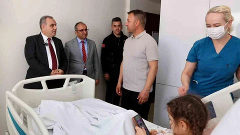 Kayseri'de Tedavi Gören Çocuklara Ziyaret