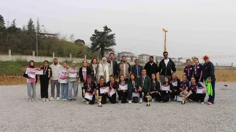 Düzce'de Yıldız Kızlar Bocce Müsabakaları Tamamlandı