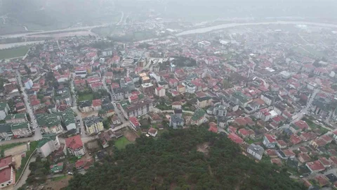 Tokat'ta Toprak Kayması Görüntülendi