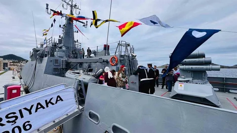 Bodrum'da Askeri Gemi Etkinliği