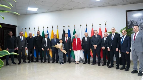 Gölbaşı'nda Minik Başkan Yusuf Alp Sarışık