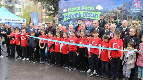 Çocukların Hayali Gerçekleşti: Masal Park Açıldı