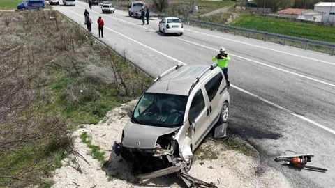Aksaray'da Trafik Kazası Yaşandı