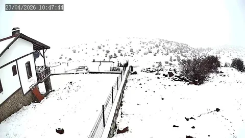 Ankara'da Kar Yağışı Başladı