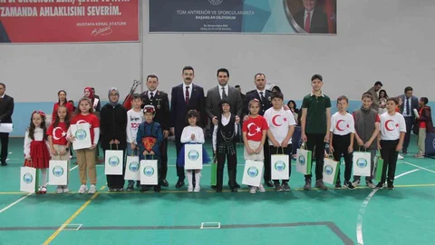 Manyas’ta 23 Nisan Bayramı Kutlaması