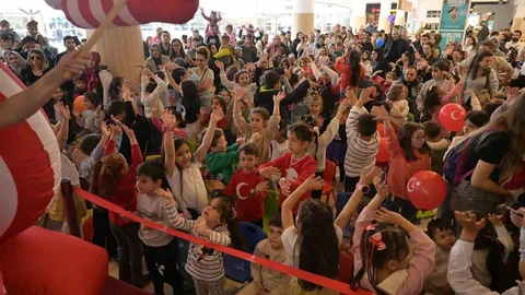 Isparta'da 23 Nisan Coşkusu