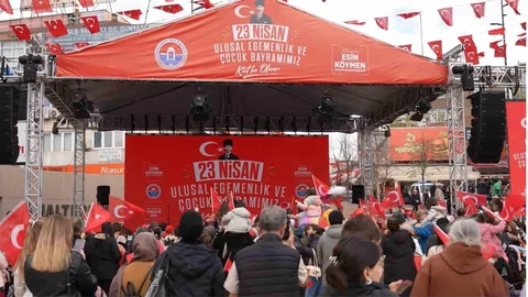 Maltepe'de 23 Nisan Şenliği Coşkusu