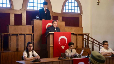 Büyükçekmece'de 23 Nisan Kutlaması