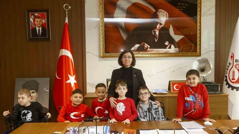 Uşak'ta DMD Hastası Çocuklarla Buluşma