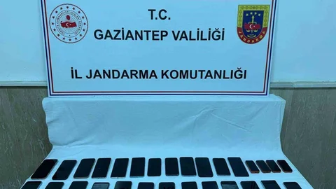 Gaziantep'te Kaçak Telefon Operasyonu