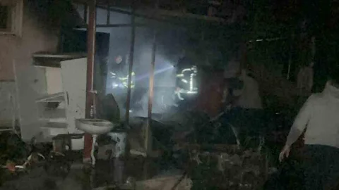 Kastamonu Cide'de Villada Yangın Çıktı