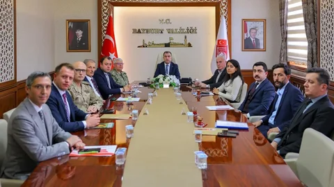 Bayburt'ta Okul Güvenliği Değerlendirildi