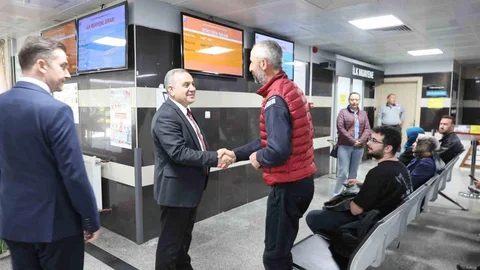 Rektör Altun Diş Hekimliği Fakültesi'nde Bulundu