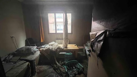 Turgutlu'da Yangın Sonrası Kalp Krizi