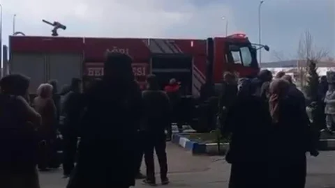 Ağrı Hastanesinde Yangın Paniği Yaşandı