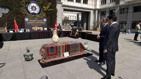 İstanbul'da Tarihi Eser Operasyonu