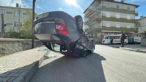 Karaman’da Trafik Kazası: 1 Yaralı