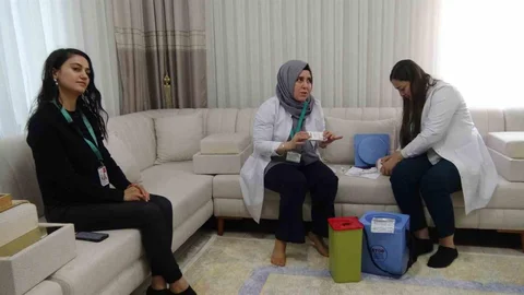 Gercüş'te Aşı Seferberliği Başlatıldı