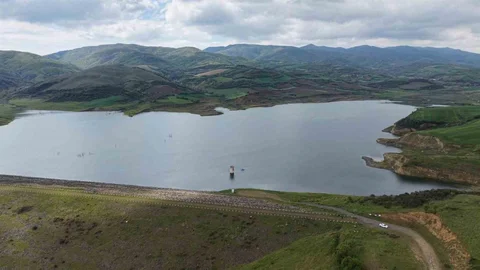 Tekirdağ'da Baraj Suya Kavuştu