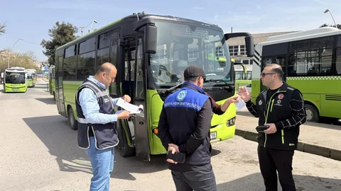 Kocaeli'de Toplu Taşıma Denetimi