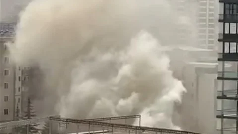 Elazığ'da Baca Yangını Paniğe Neden Oldu