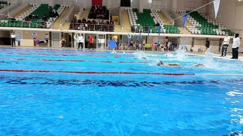 Kars'ta Yüzme Şöleni Tamamlandı