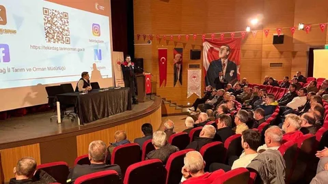Çiftçilere Destek Toplantısı Tekirdağ'da Gerçekleşti
