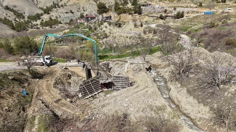 Kahramanmaraş'ta Yeni Köprü İnşaatı Başladı