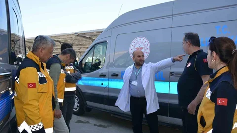 Bafra Devlet Hastanesi'nde Hasta Nakil Hizmeti