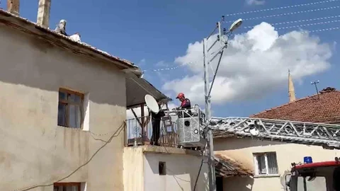 Çorum'da Baca Temizlerken Fenalaşma Olayı