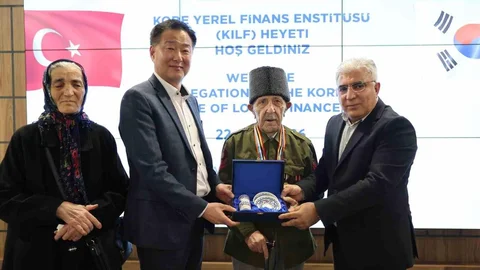 Kore Gazisi ve Koreli Heyet Bağcılar'da Buluştu