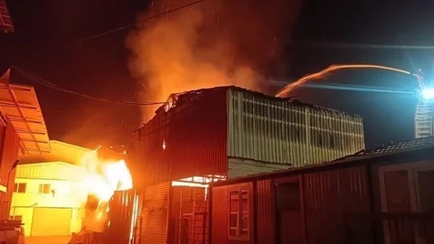 Denizli'de Kundaklama Tepkisi